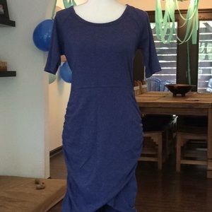 Athleta blue dress S